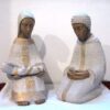 Holy family in Pyrenean Stone - Creche Paysanne