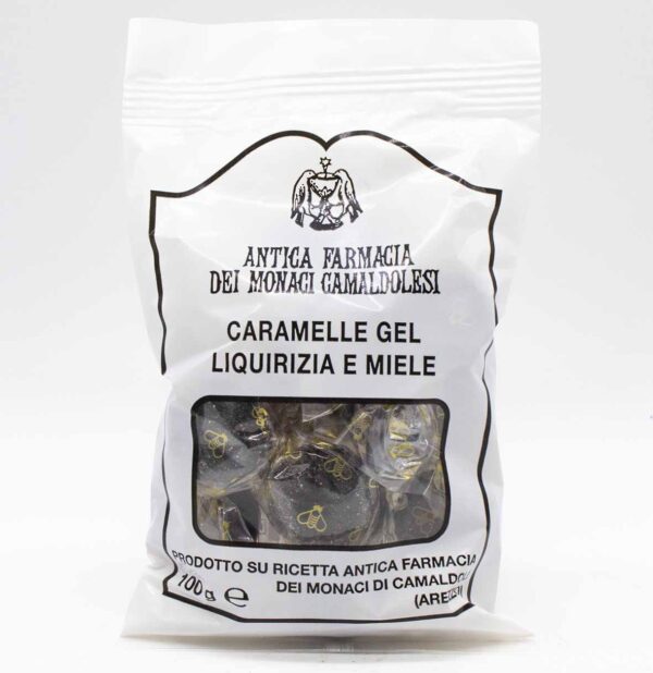 Caramelle gel liquirizia e miele 100g - Farmacia di Camaldoli
