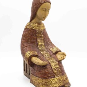 Vergine Maria - rosso -Presepe Serie Paysanne - Atelier d'Art de Bethleem