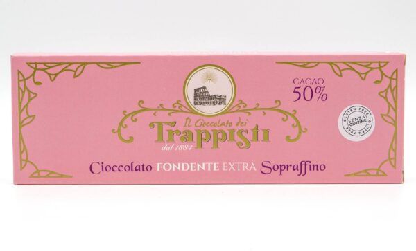 Cioccolato fondente extra (50%) 250g - Cioccolato trappisti
